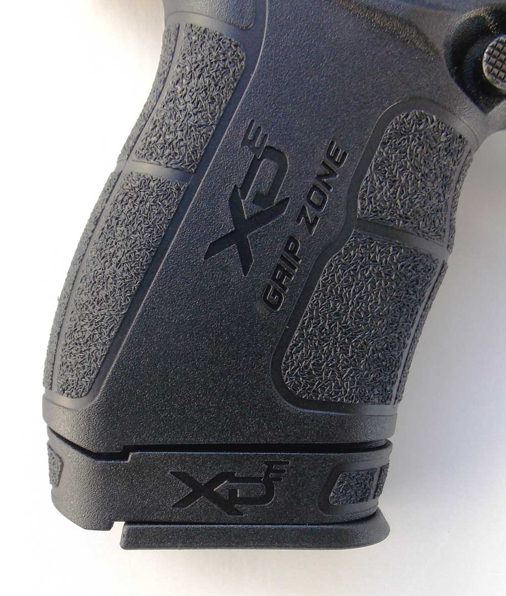 Springfield XDE Grip Zone pistol grip