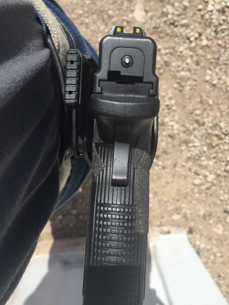 Blackhawk Omnivore holster with Canik TP9 pistol