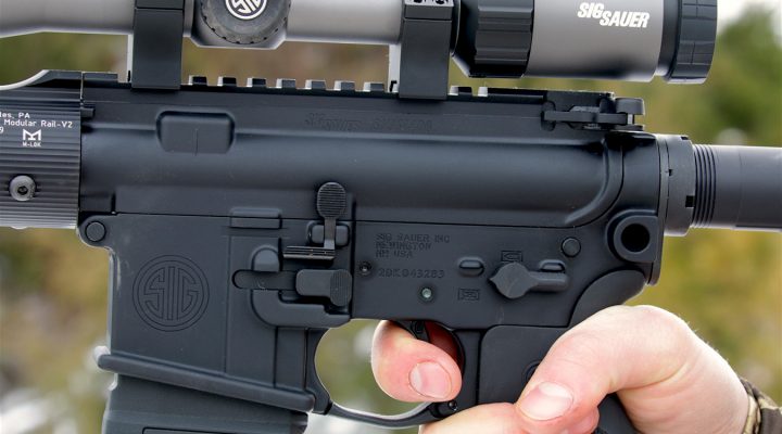 bad trigger for using an AR-15 rifle for dry firing