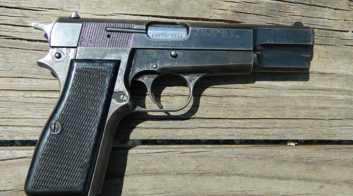 ex Israeli pistol Browning Hi-Power