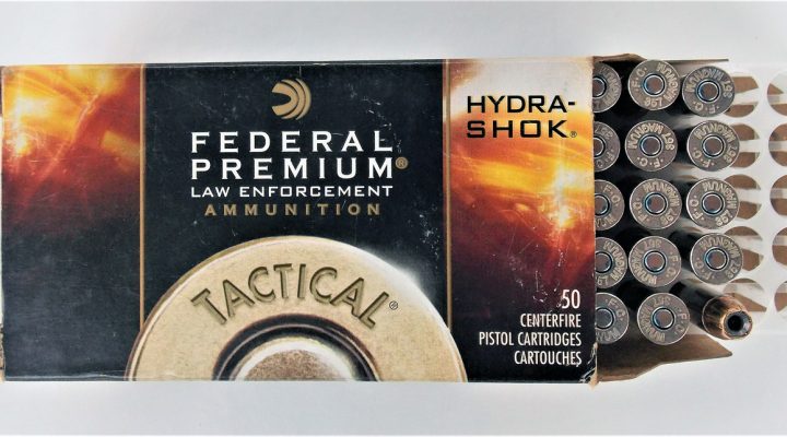 Box of Federal Hydra-Shok cartridges
