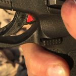 magazine release on the SAR 9 pistol