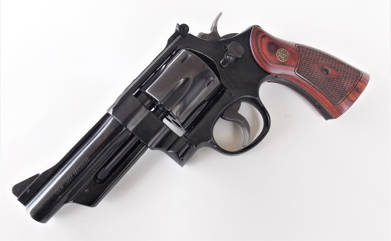 Smith and Wesson Model 27 revolver left profile