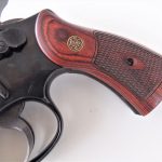 Smith and Wesson Model 27 revolver wood grips