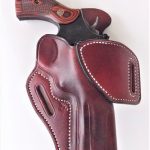 Smith and Wesson Model 27 revolver in a Tucker Gun Leather holster