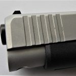 Beveled front slide on the Glock 48 pistol