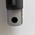Hole in the bottom of the Glock 48 slide to lighten the weight