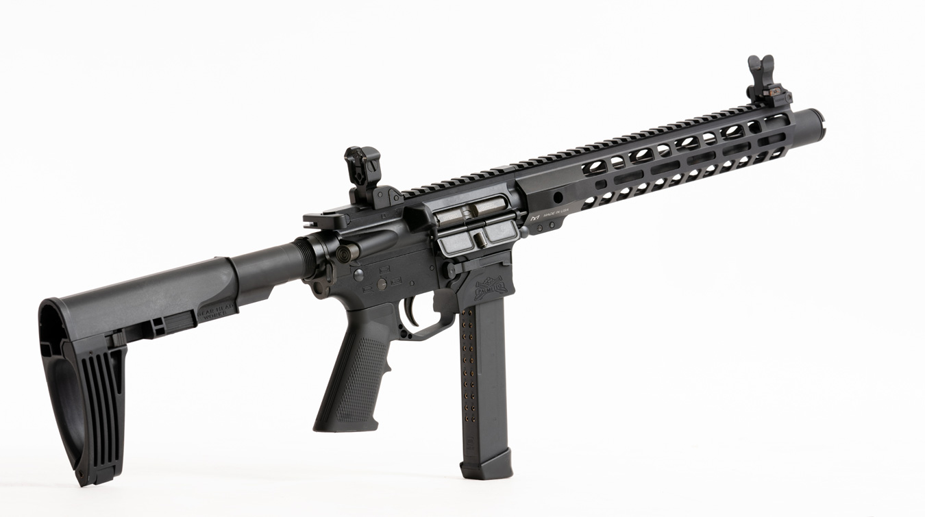 Pistol caliber carbine with Glock magazine as a Trunk or Truck Gun