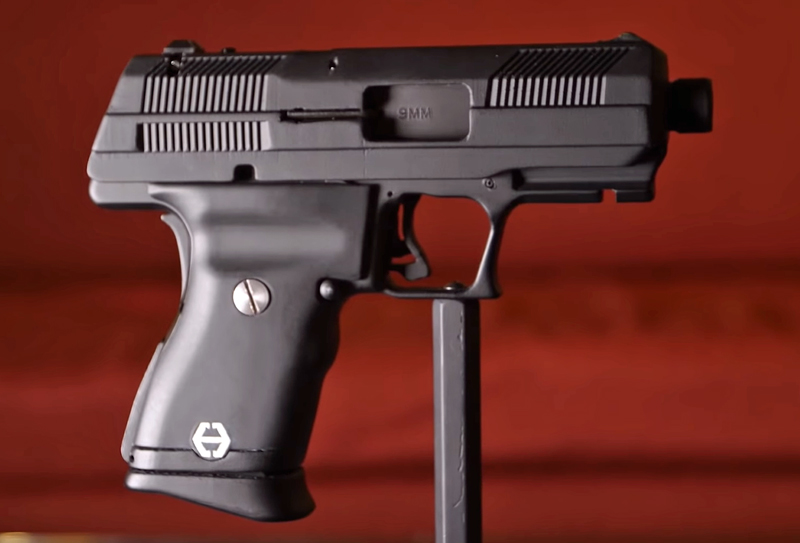Hi-Point unnamed prototype pistol right
