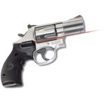 Crimson Trace grip laser on a Smith and Wesson revolver