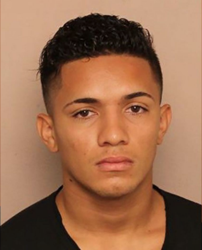 Jordan Ponce booking photo for armed good guys