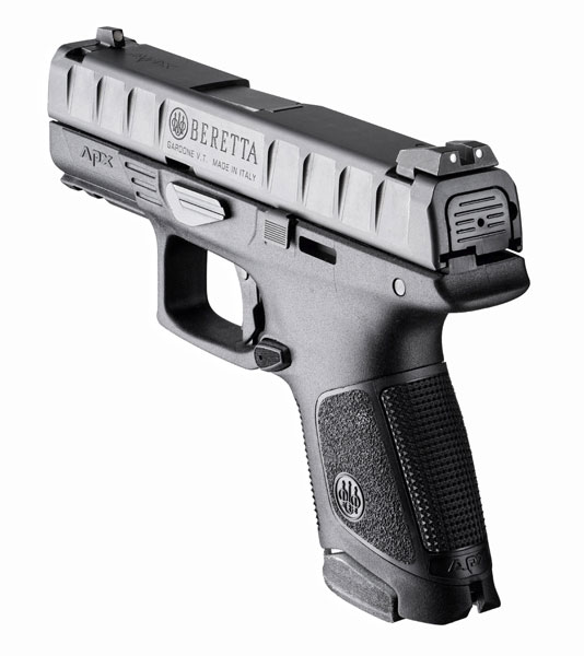 Beretta APX pistol rear quartering