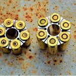 Loaded .40 S&W and 10mm moon clips