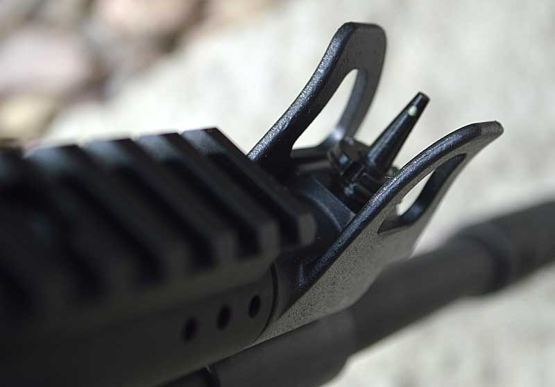 Tritium front sight on the Galil Ace rifle