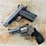 REvolver and semi-automatic 1911