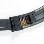 Maglula Benchlaoder with five rounds of ammunition