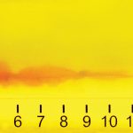 Gel block afer being shot with a Hornady 135-grain Critical Duty load bullet