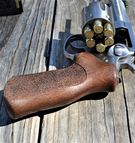 10mm revolver with open loaded cylinder