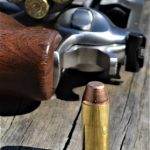 FMJ 10mm bullet with revolver