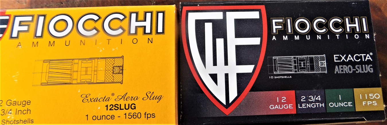 Fiocchi Shotshell ammunition boxes