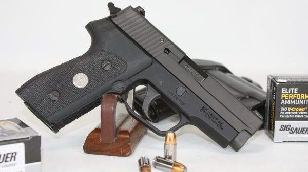 SIG Sauer black pistol