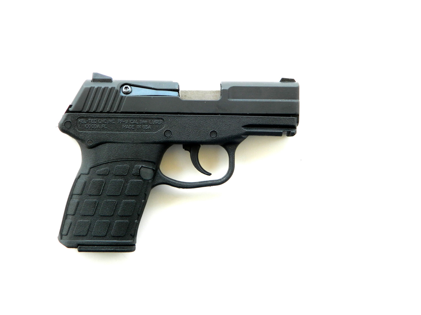Kel-Tec PF9 compact pistol right profile