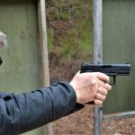Bob Campbell shooting the taurus TX22 pistol
