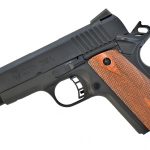 Citadel 9mm 1911 handgun left profile cocked and locked
