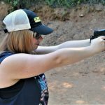 Stormy Fair shooting the Citadel 1911 9mm pistol