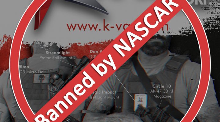 NASCAR chooses Anti-Gun stance