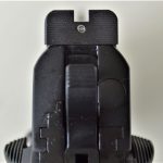 read sight picture on a Guncrafter 1911 showing tritium insert