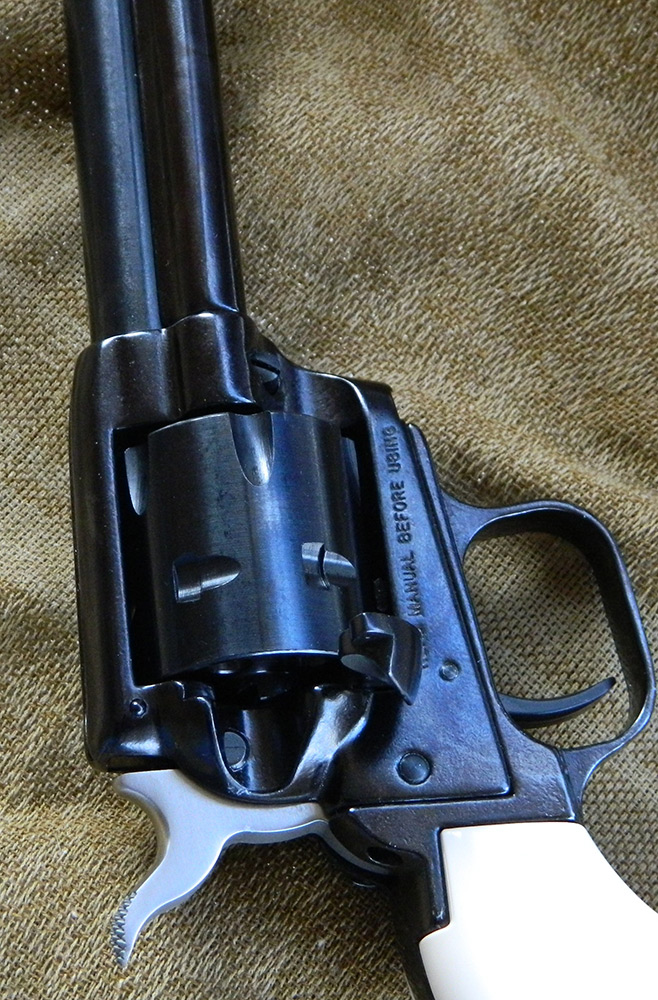 loading gate on a revolver