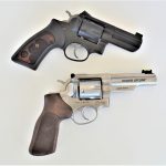 .357 Magnum revolver top and 10mm revolver bottom