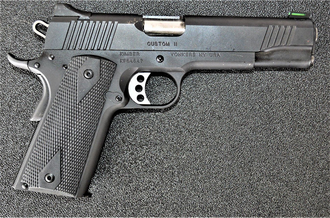 Kimber 10mm pistol right profile