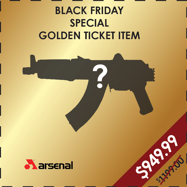 Golden Ticket for Black Friday deals