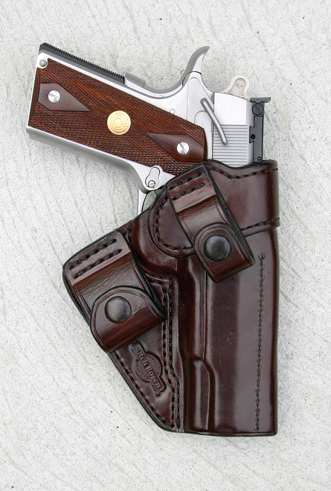 Mitch Rosen American Rear Guard holster with 1911 pistol