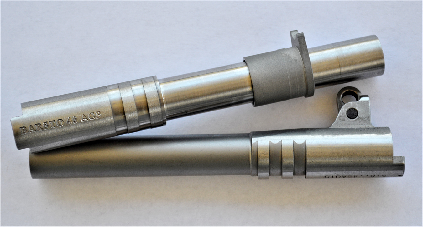 Bar Sto barrel for a 1911 pistol
