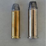 The .32 H&R Magnum, left, compared to the .38 Special, right.