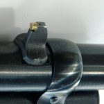 bead front sight on a rifle