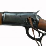 Saddle ring and thong on the Rossi Frontier rifle