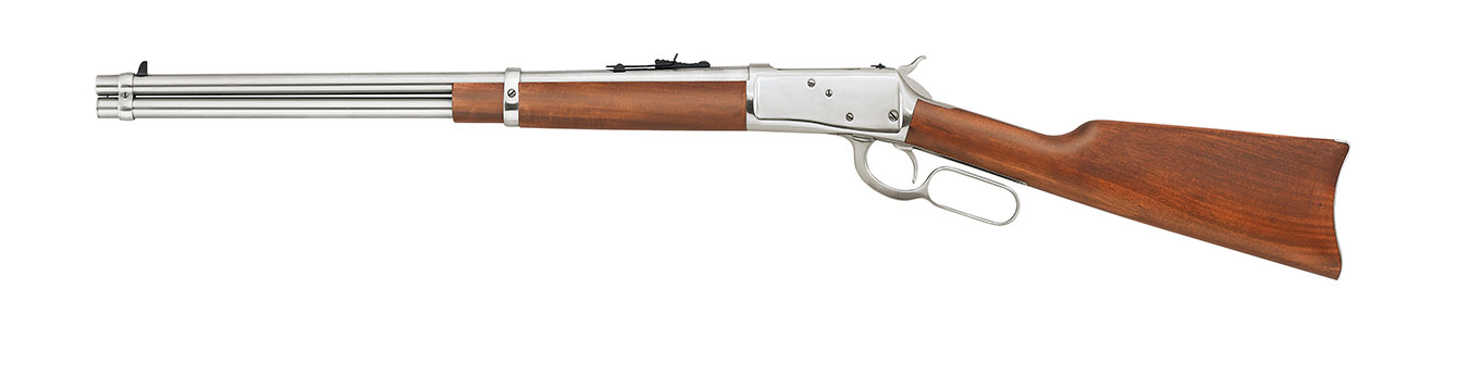 Rossi Frontier lever action rifle with stainless steel barrel and standard lever
