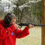 Bob Campbell shooting the Rossi Frontier rifle