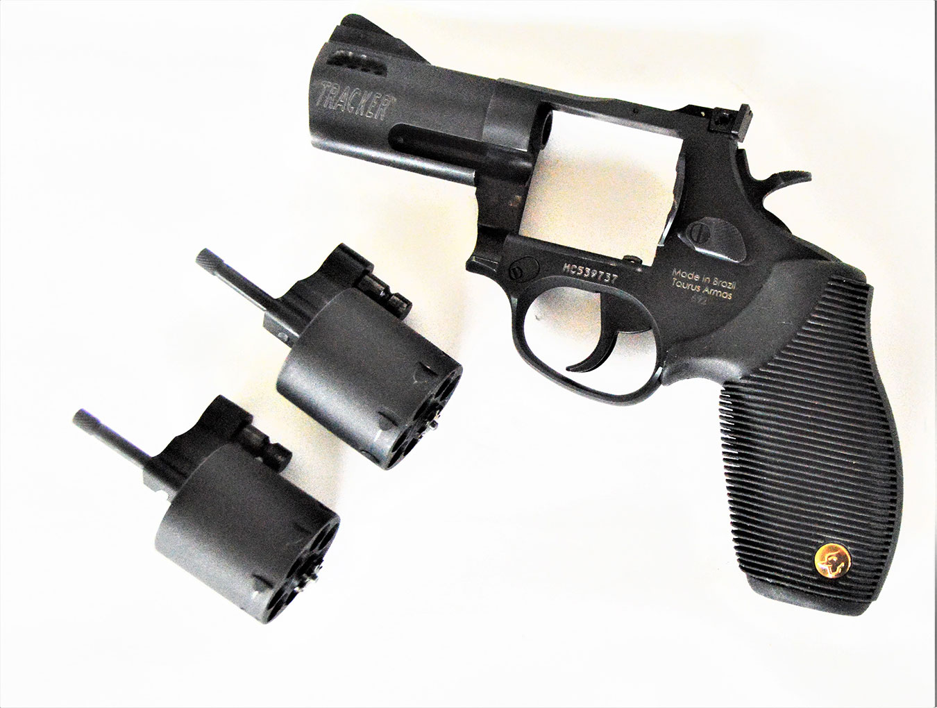 Taurus 692 revolver with two optional cylinders