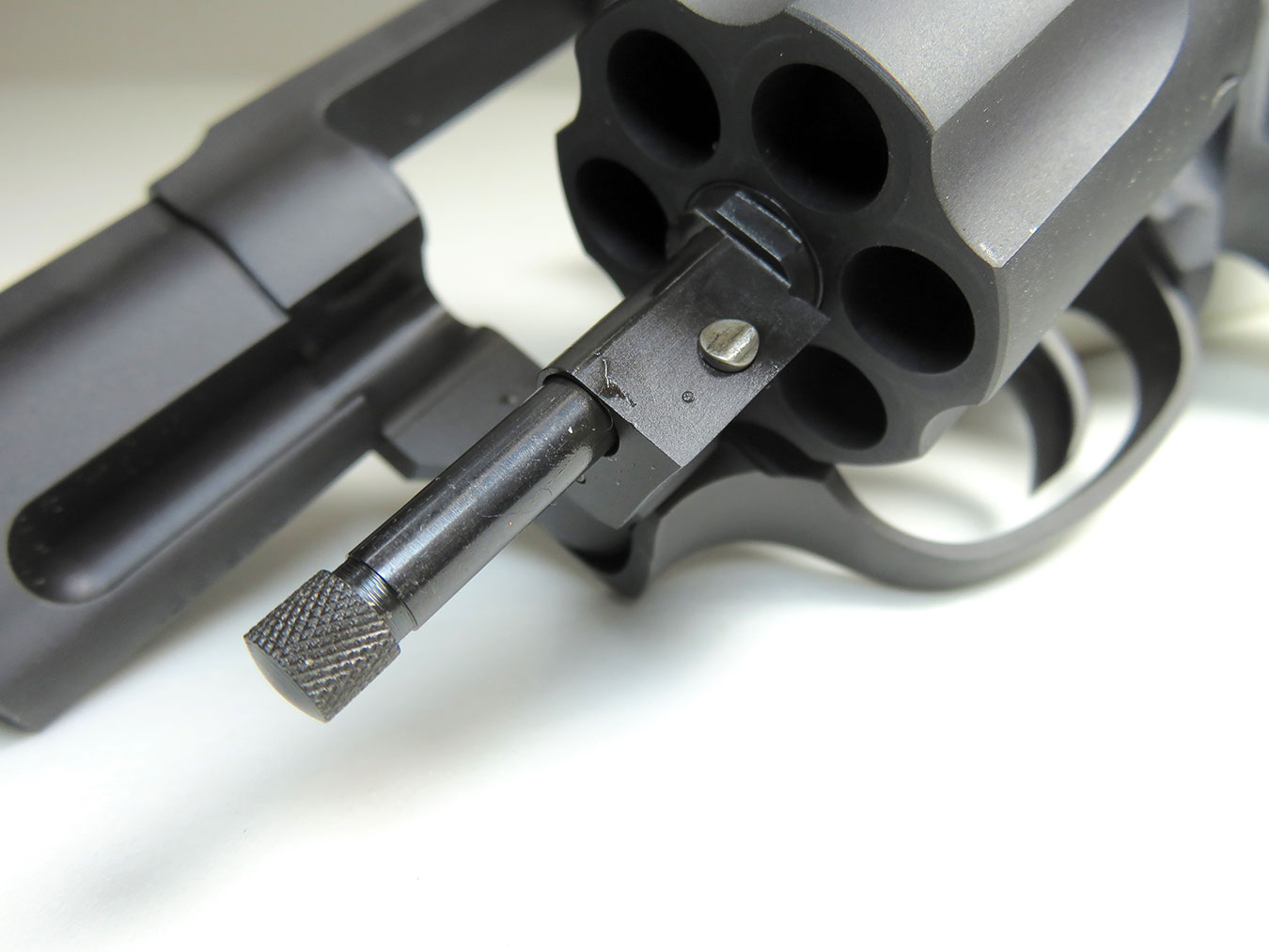 Taurus 856 revolver cylinder front view