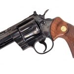 Colt Python revolver left revolver