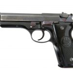 Beretta 92S pistol left profile black