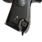 Magazine release button on the Beretta 92S