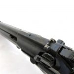 rear sight on a pistol