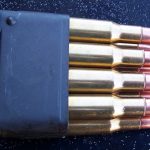 Side vie of a loaded en bloc clip