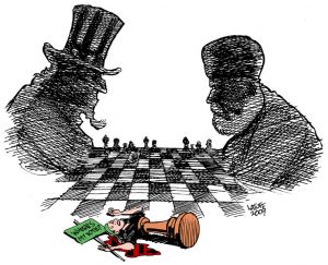 Chess, not checkers.